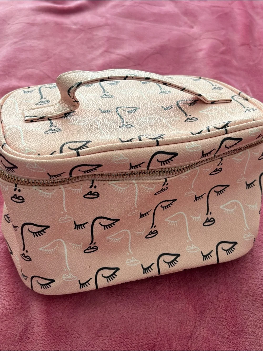 Pink Makeup Bag